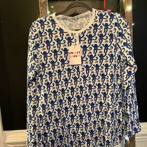 NWT Roller Rabbit PJ set. Adult Meduim long sleeve/ pants
